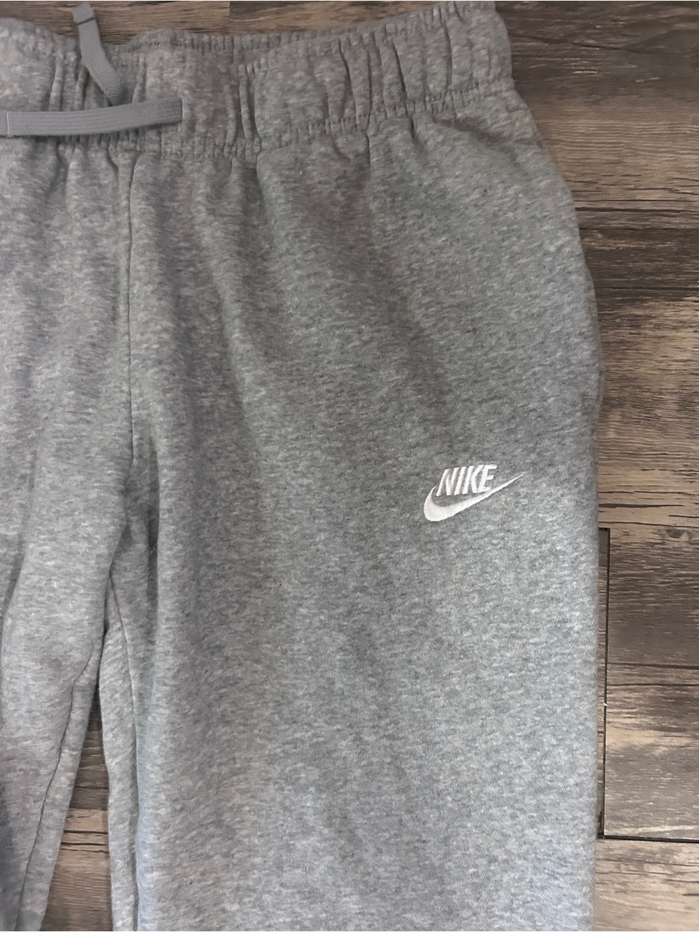 Nike Sportswear Club Fleece Joggers Running Pants Gray Womens Small - Picture 2 of 6